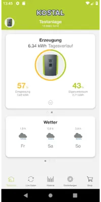 KOSTAL Solar App android App screenshot 6